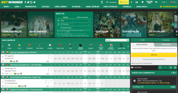 Betwinner giriş adresi